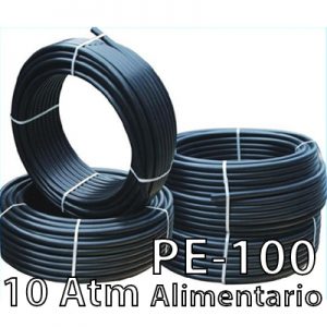 Tubería Polietileno 10 atm PE-100